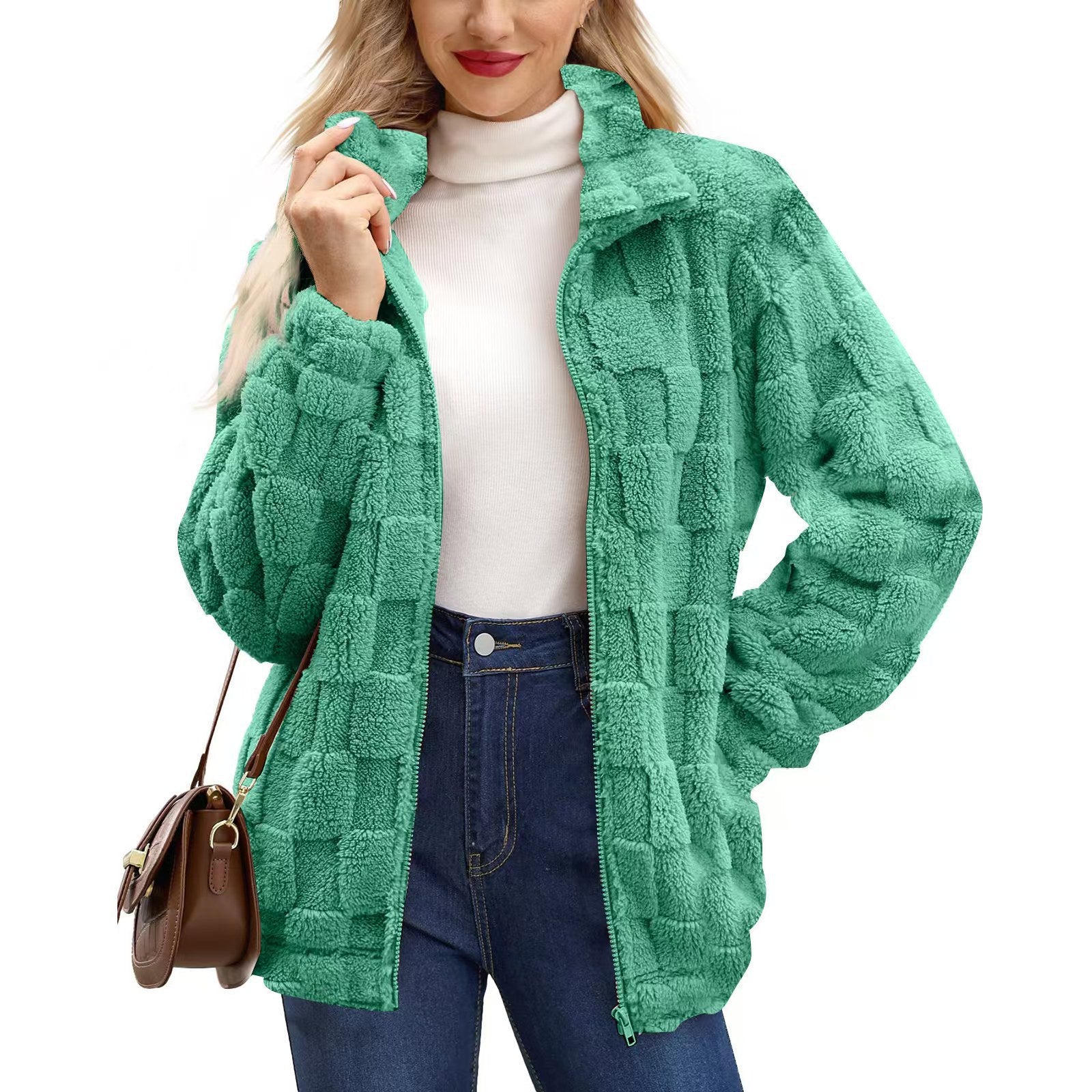 Chaqueta para mujer de textura acolchada - Irvina