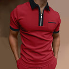 Anton - Bolso slim con solapa de moda para hombre
