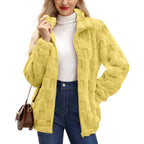 Chaqueta para mujer de textura acolchada - Irvina