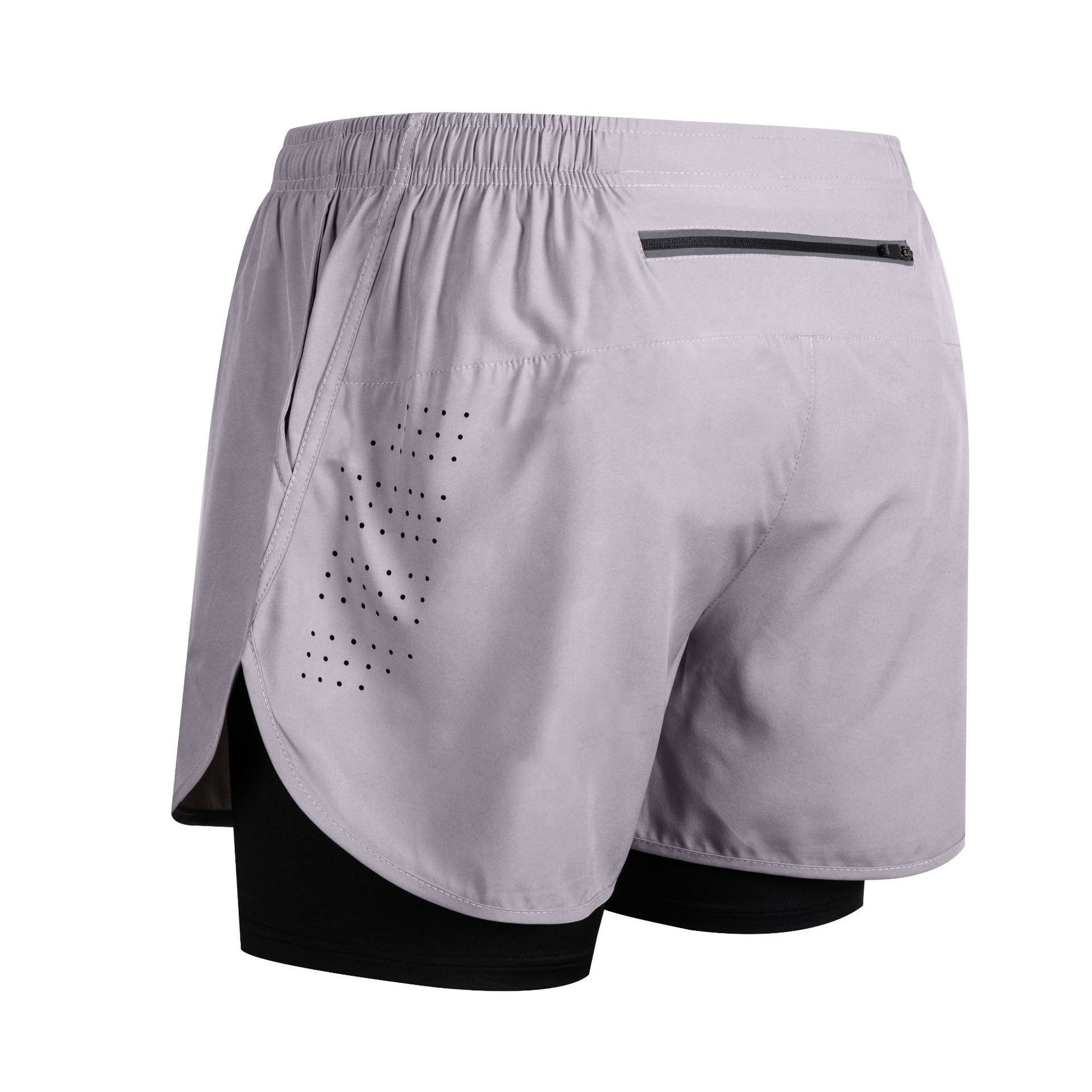 Shorts deportivos dry fit doble capa interior - Bjarn