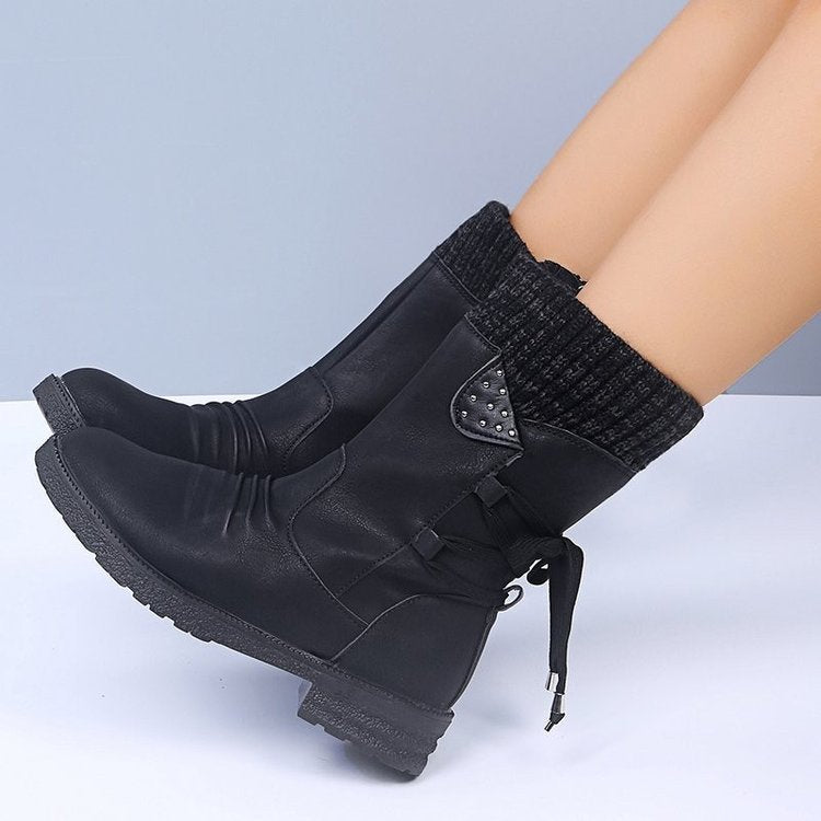 Pia - Botas de nieve con cordones