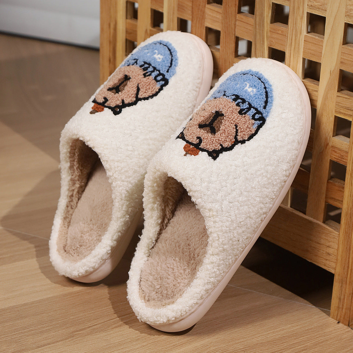 Zapatillas de casa con estampado - Aurora