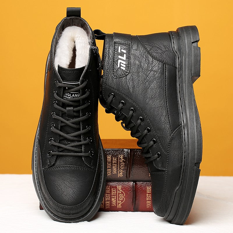 Botas de caña media para hombre estilo vintage - Brevik