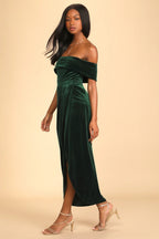 Vestido para mujer tipo terciopelo elegante - Fátima