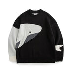 Jersey de punto de inspiración artística para hombre - Nivaro