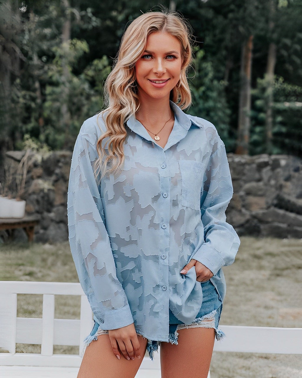 Finja - Blusa de moda con estilo