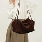 Bolso bandolera estilo gamuza para mujer - Lola