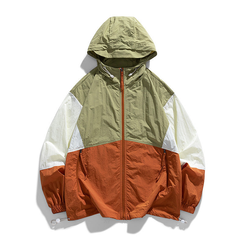 Chaqueta ligera con capucha - Enzo