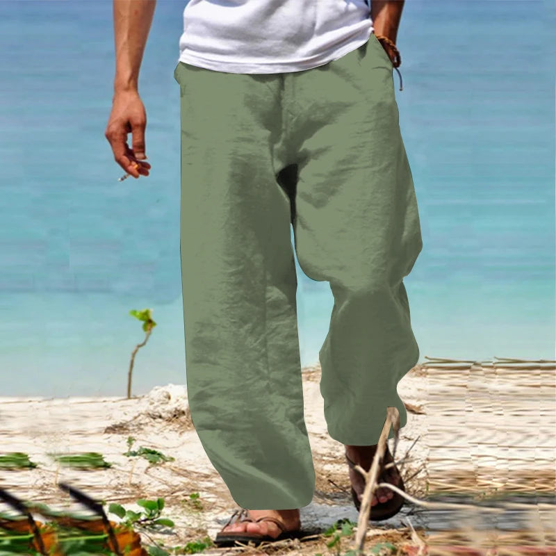 Ruvjon - Pantalones informales para el verano