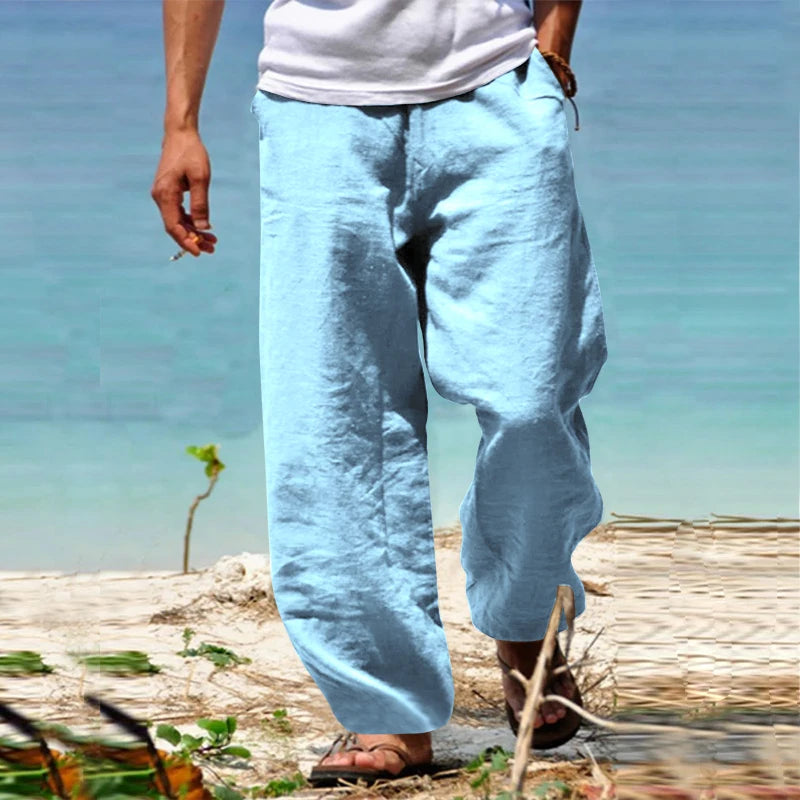 Ruvjon - Pantalones informales para el verano
