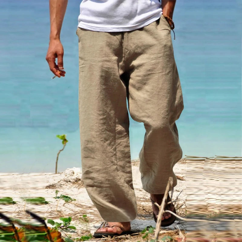 Ruvjon - Pantalones informales para el verano