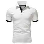 Lukas - Polo de golf ligero para hombre, deportivo y cómodo