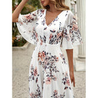 Vestido largo floral mujer - Sorelia