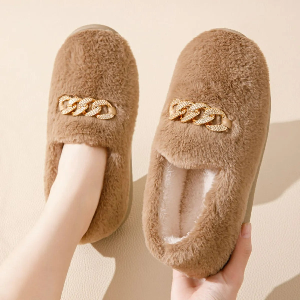 Pantuflas para mujer efecto suave elegante - Nirel