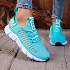 Zapatillas deportivas para mujer tejido transpirable suela ergonómica - Marisol