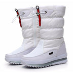 Botas de invierno para mujer efecto acolchado impermeable - Ilaria