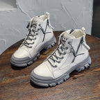 Botas urbanas con cremallera lateral - Elian