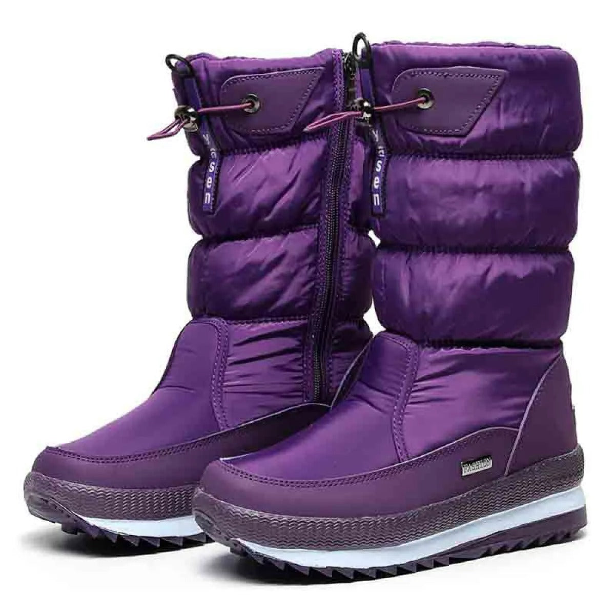 Botas de invierno para mujer efecto acolchado impermeable - Ilaria