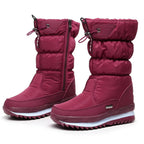 Botas de invierno para mujer efecto acolchado impermeable - Ilaria