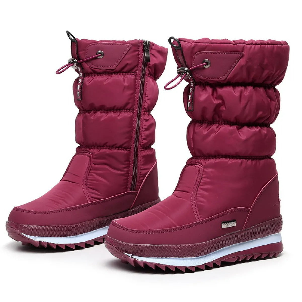 Botas de invierno para mujer efecto acolchado impermeable - Ilaria