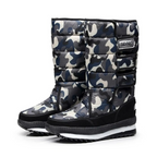 Botas de invierno para mujer efecto acolchado impermeable - Ilaria
