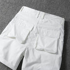 Pantalones cortos para hombre algodón bolsillos cargo estilo casual - Erik