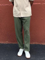 Pantalón hombre recto acanalado de tiro medio - Hugo