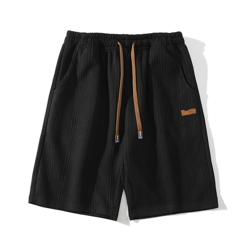 Pantalones cortos para hombre de punto deportivo estilo casual - Gasbi