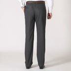 Pantalones de vestir para hombre de algodón corte recto - David