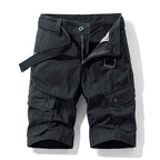 Pantalón corto cargo para hombre con cinturón - Adrien
