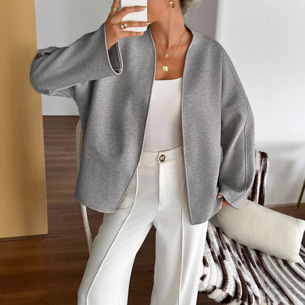 Chaqueta envolvente con cinturon para mujer - Bitia