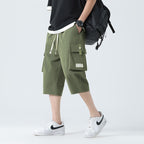 Bermuda cargo hombre algodón estilo urbano - Liam