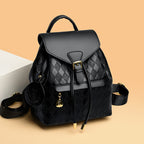 Mochila mujer piel sintética trenzada bicolor - Clarys