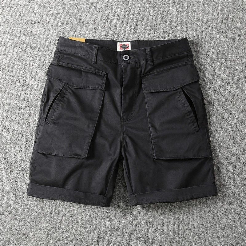 Pantalones cortos para hombre algodón bolsillos cargo estilo casual - Erik