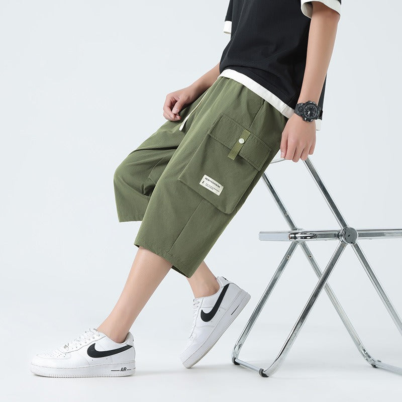 Bermuda cargo hombre algodón estilo urbano - Liam