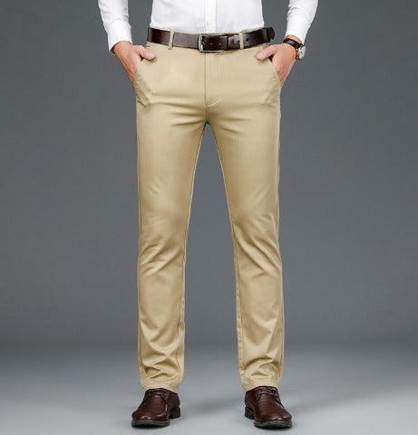 Pantalón de vestir hombre corte recto estilo ejecutivo - Victor