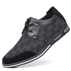 Zapatos casuales hombre tejido texturizado estilo urbano - Noud