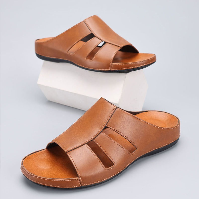 Sandalias ortopédicas hombre abiertas diseño clásico - Sergio