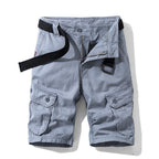 Pantalón corto cargo para hombre con cinturón - Adrien