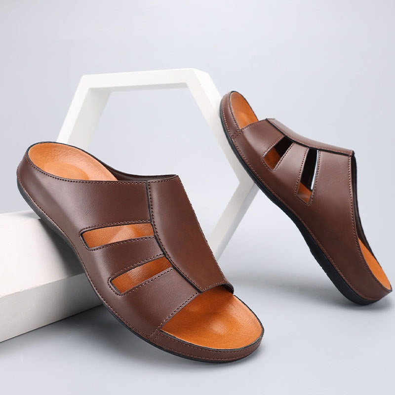 Sandalias ortopédicas hombre abiertas diseño clásico - Sergio