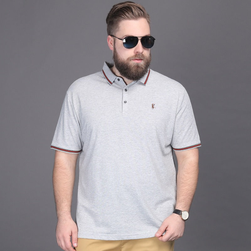 Polo hombre algodón piqué clásico cuello contraste - Henrik