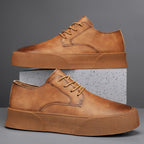 Zapatos para hombre de piel sintética con plataforma estilo casual - Paulo