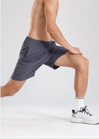 Short deportivo hombre tejido técnico transpirable corte recto - Dennis