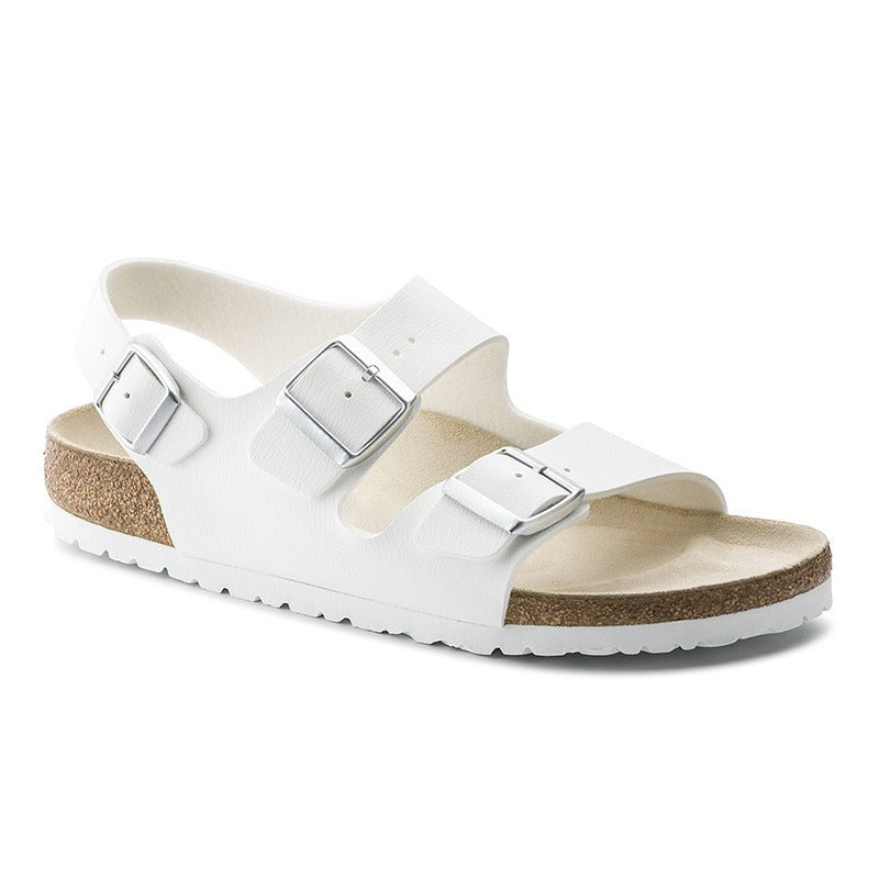 Sandalias ortopédicas hombre bio sintético hebillas triple confort - Renato