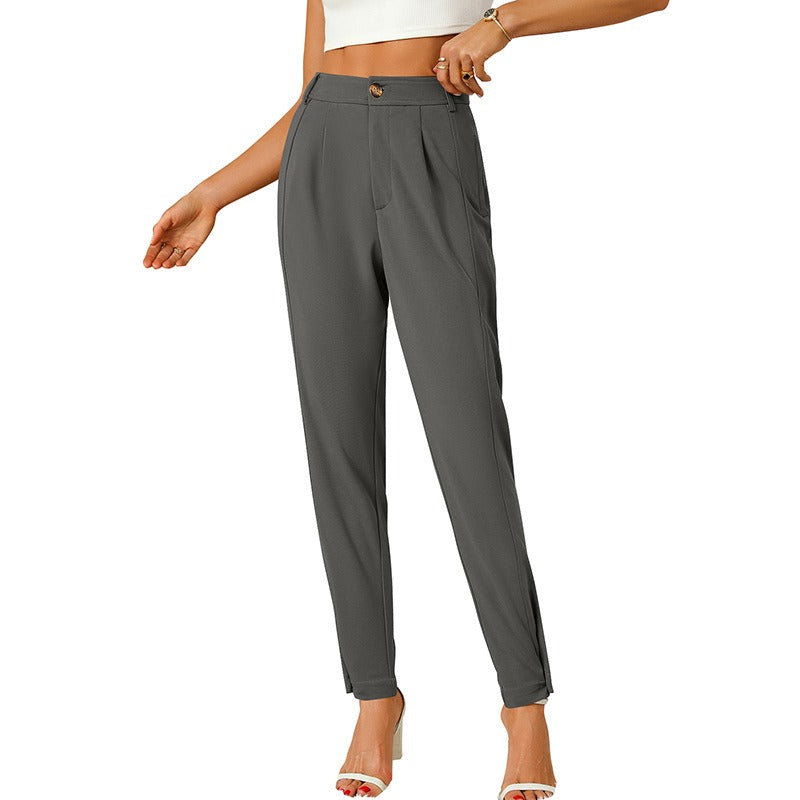 Pantalón pinzas mujer - Elora