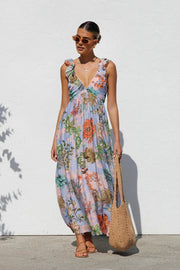 Floral azul