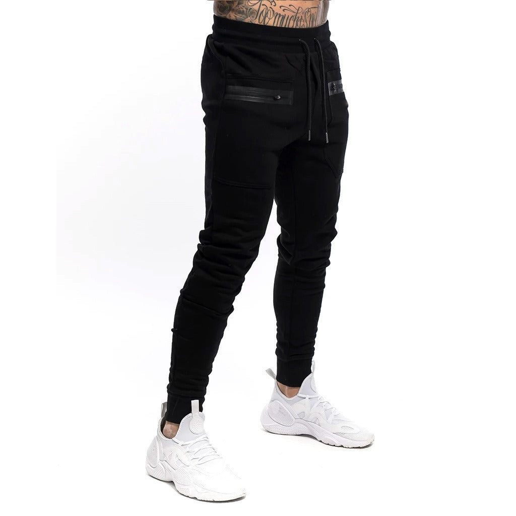 Pantalones deportivos para hombre tejido técnico estilo ajustado - Finn