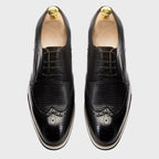 Zapatos derby hombre cuero calado estilo clásico - Humberto