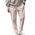 Pantalón hombre casual recto tela fluida - Sylvain