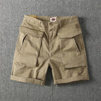 Pantalones cortos para hombre algodón bolsillos cargo estilo casual - Erik